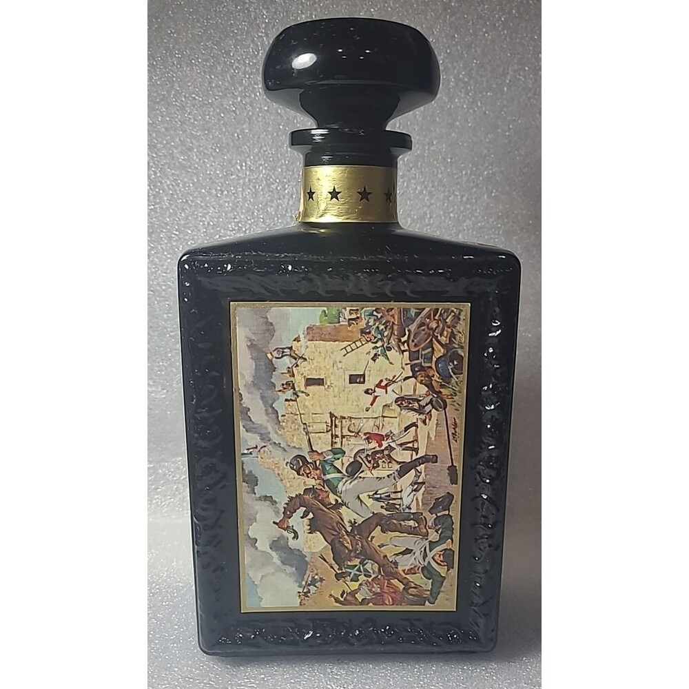 Vtg 1969 Americana The Alamo J.W. Dant's Whiskey Decanter Bottled Louisville KY